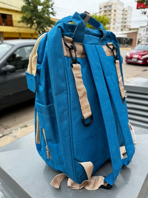 Mochila Maternal Cuna- Blue - Imagen 2