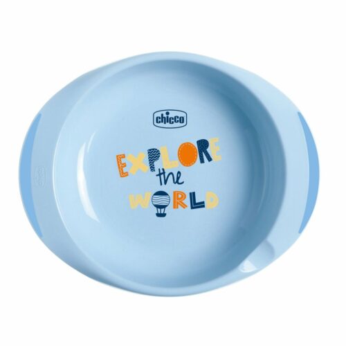 Set De Platos Chicco- Celeste (1)