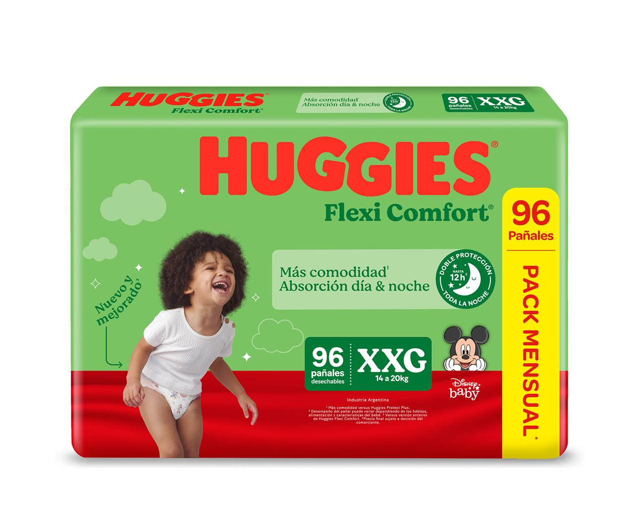 Huggies Flexi Confort Pack Mensual