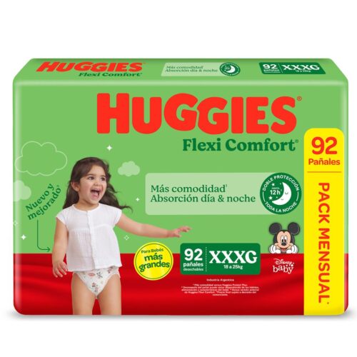 Huggies Flexi Confort Pack Mensual