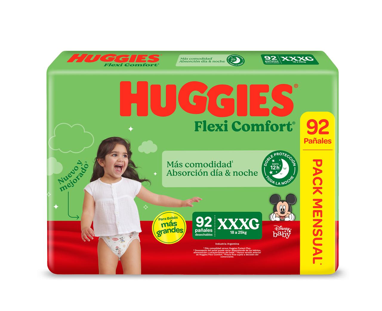 Huggies Flexi Confort Pack Mensual