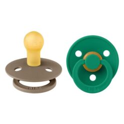 Chupete Bibs Colour Dark Oak/Evergreen 0-6