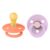 Chupete Bibs Colour Papaya/Violet Sky 0-6