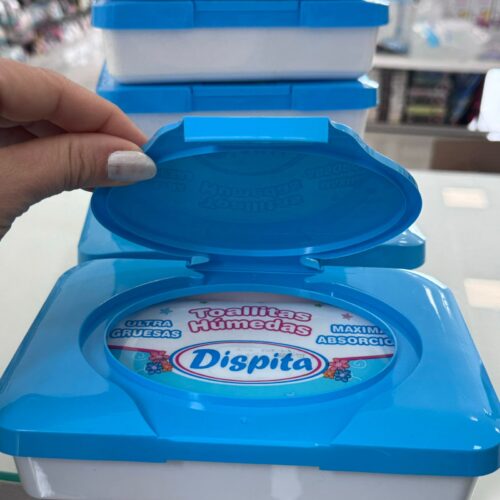 Toallita humedas ultra gruesas con caja contenedora