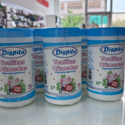 Toallas humedas tubo x100- con manzanilla