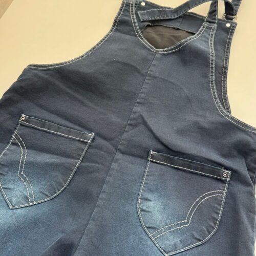 Jardinero de jeans- Recto