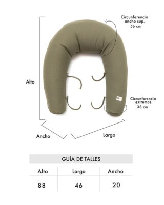 Almohadon de Lactancia- Oliva