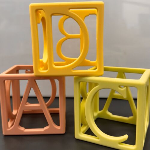 Mordillo Cubo de Silicona