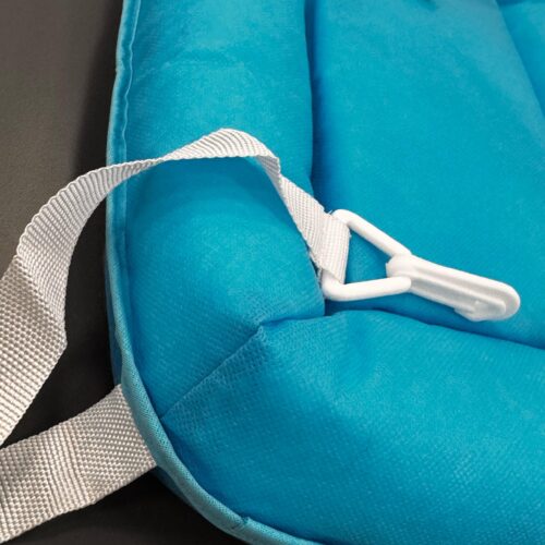 Colchon flotador para baño- Celeste