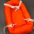 Colchon flotador para baño- Naranja