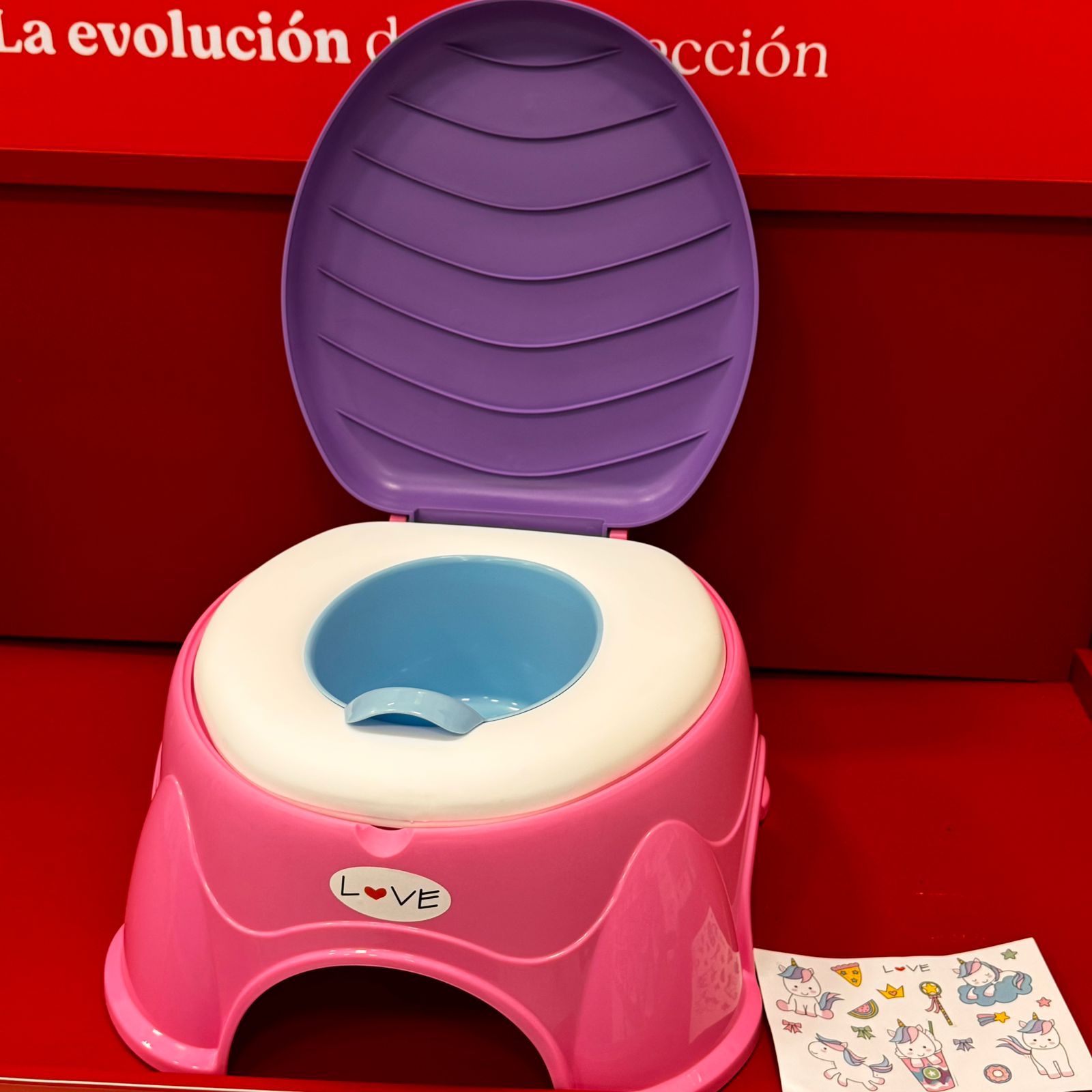 Pelela 3 en 1 con stickers