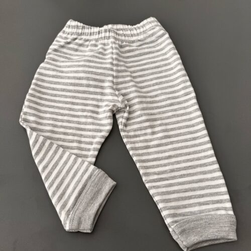 Pantalon rayado- Grey