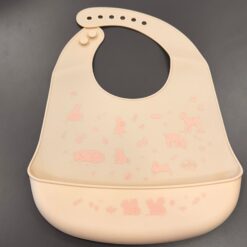 Babero silicona* Pink