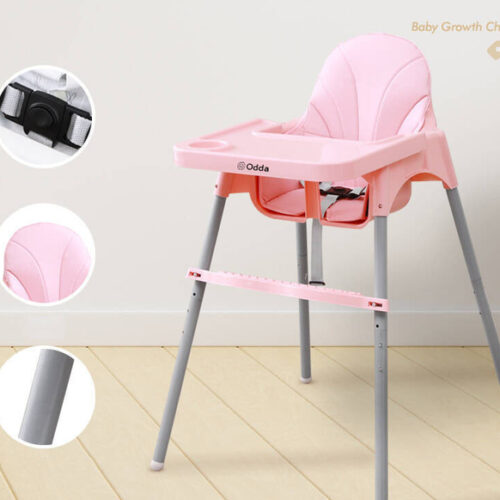 Silla de comer- Rosa