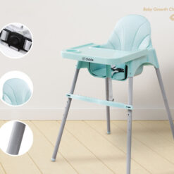 Silla de comer- Celeste