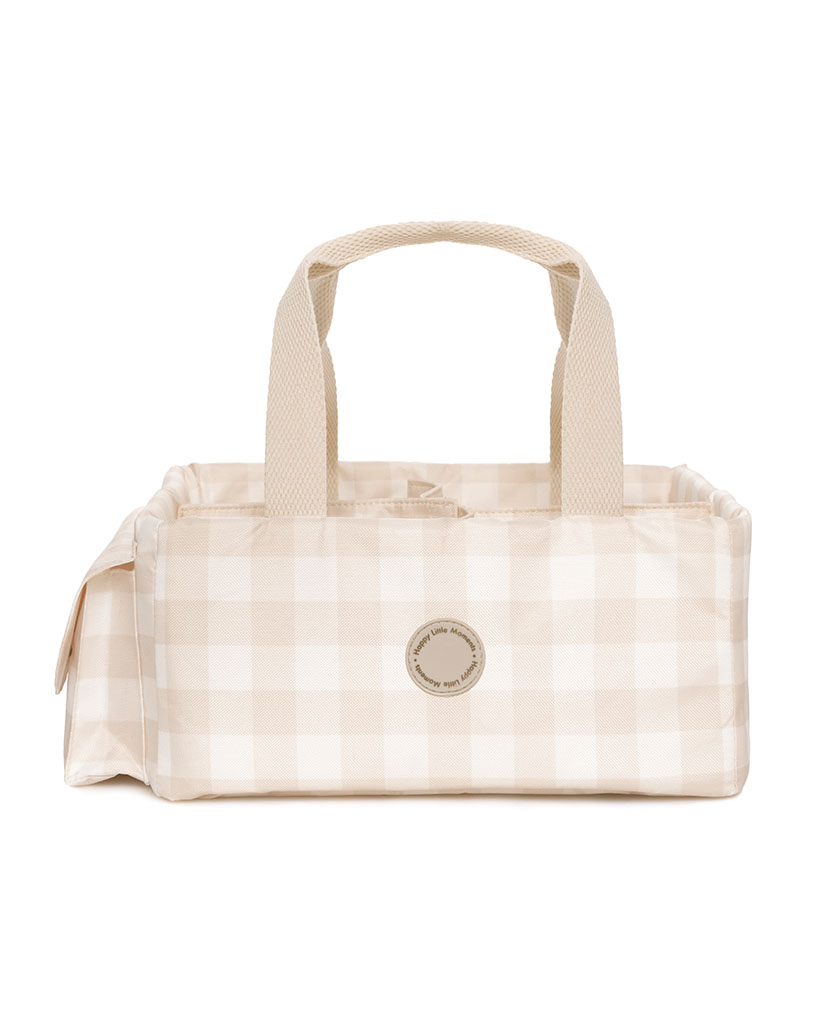 Organizador porta pañal- Beige