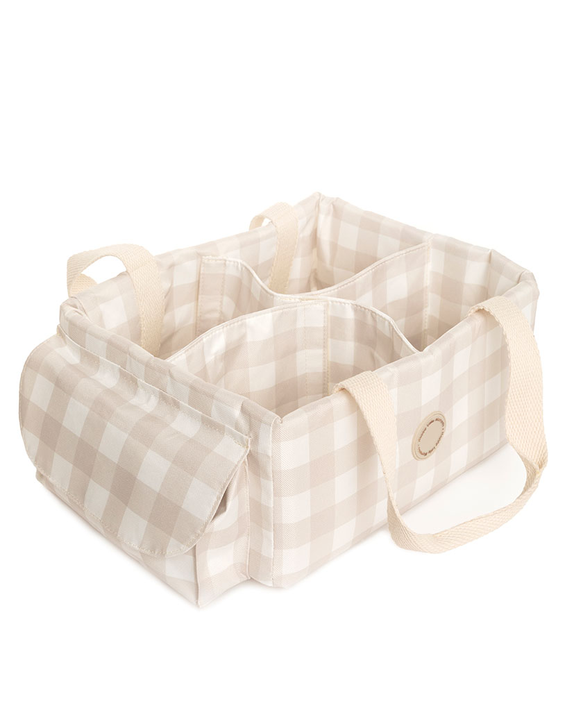 Organizador porta pañal- Beige
