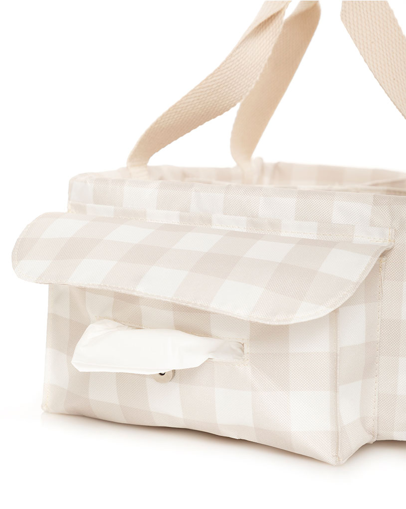 Organizador porta pañal- Beige
