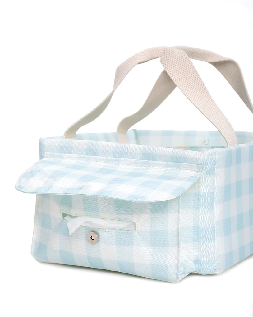 Organizador porta pañal- CELESTE