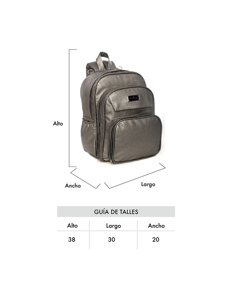 Mochila Praga- Gris