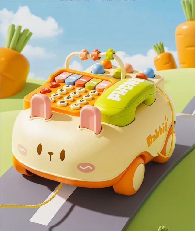 Telefono Conejito- con Luces y Sonido