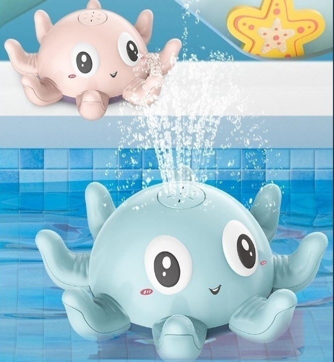 Pulpo Salpica Agua