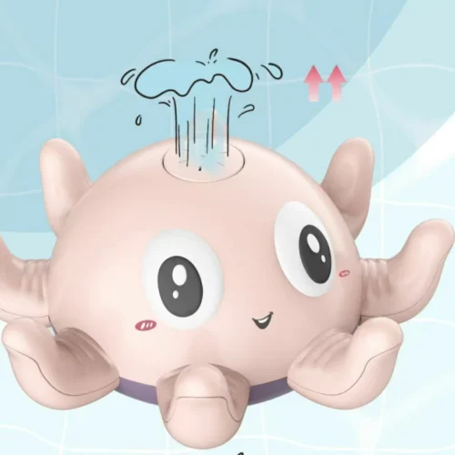Pulpo Salpica Agua