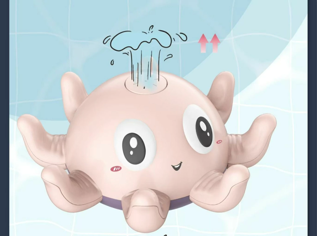 Pulpo Salpica Agua