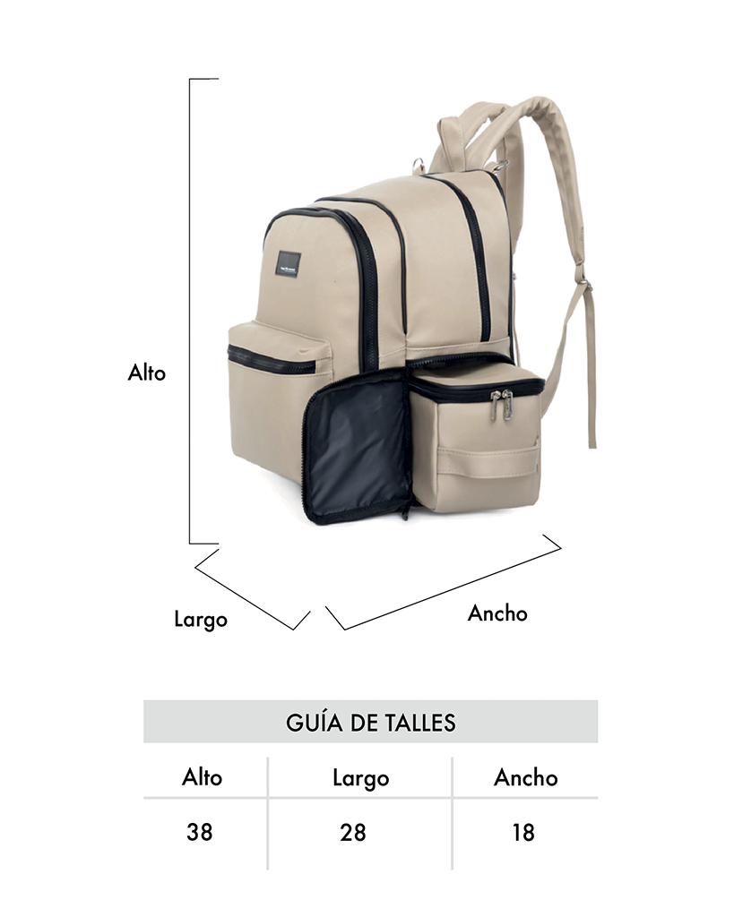 Mochila Alfonso Beige