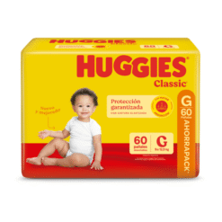 Pañal Huggies Classic G x60