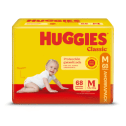 Pañal Huggies Classic M x68