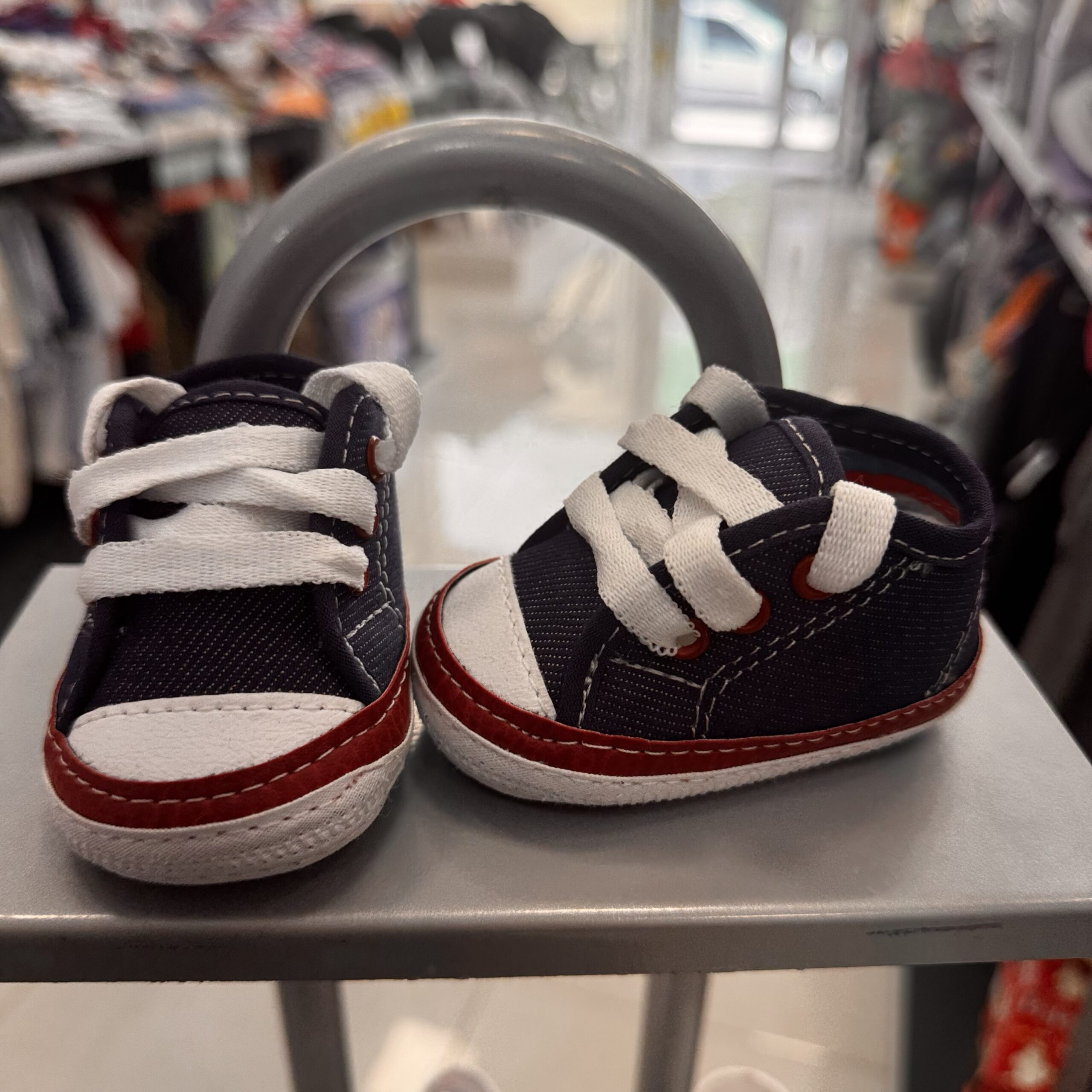 Zapatillas Jeans Rojo