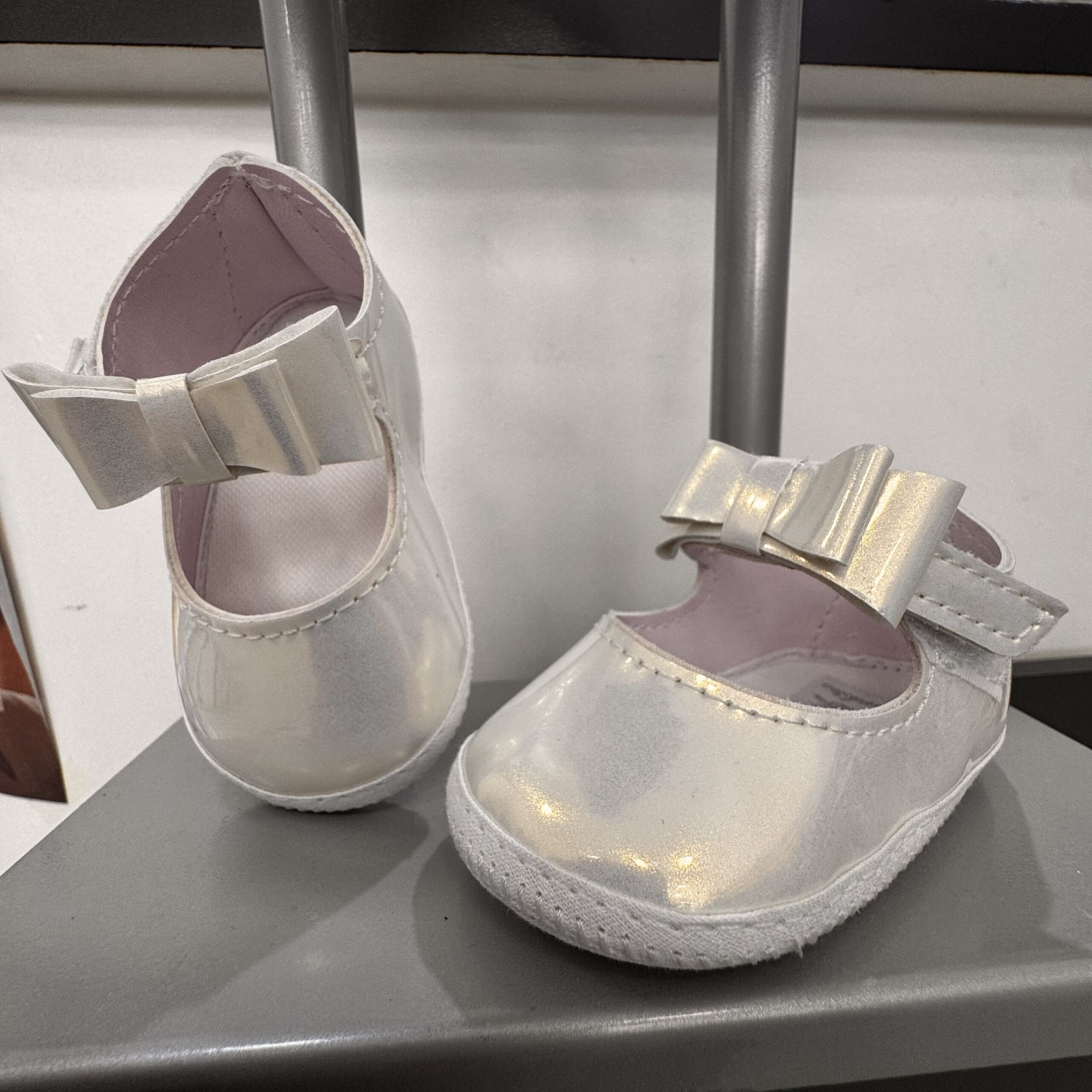 Zapatito Espejado con Moño