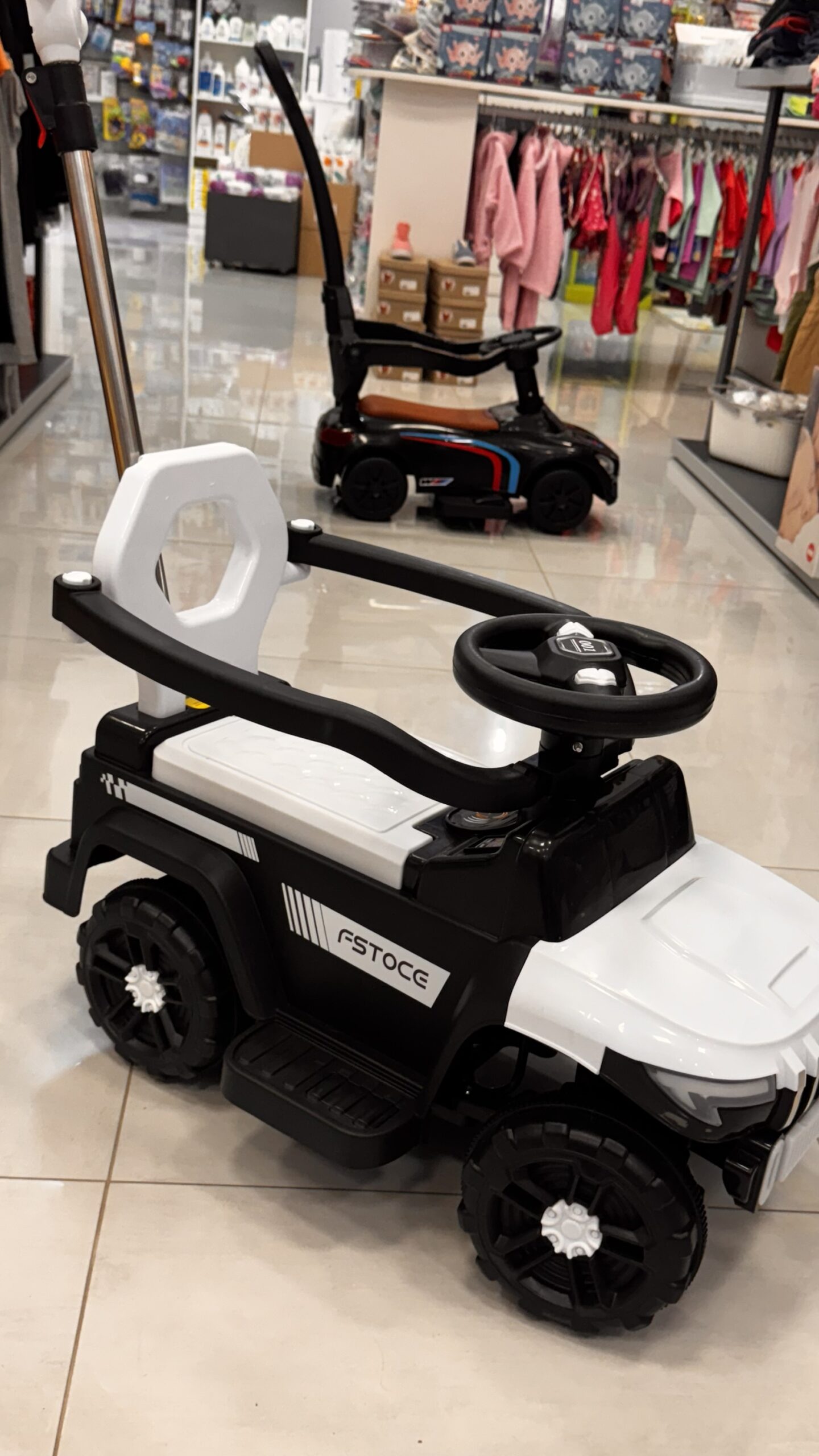 Andarin con manija Jeep Blanco