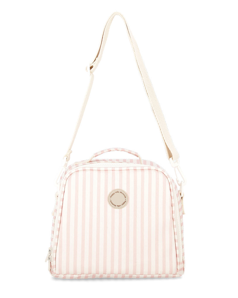 Lunchera Rayas Pink