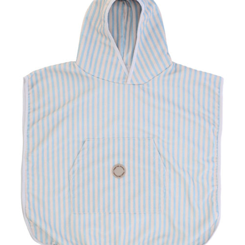 Poncho rayas BLUE