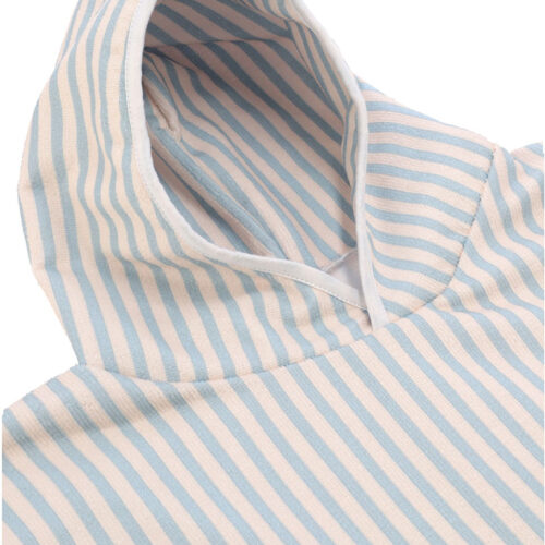 Poncho rayas BLUE