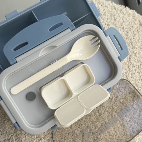 Lunch Box con Cubiertos