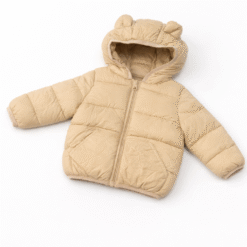 Campera Inflable con capucha- Nude