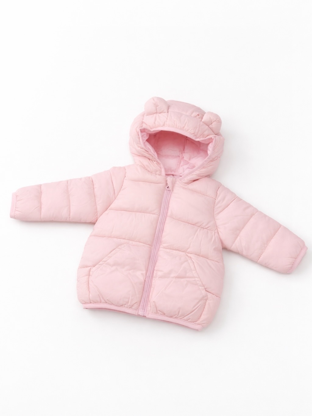 0a11d436-f5d6-4abb-b8e9-b8c60d8051a1 Campera Inflable con capucha- Rosa