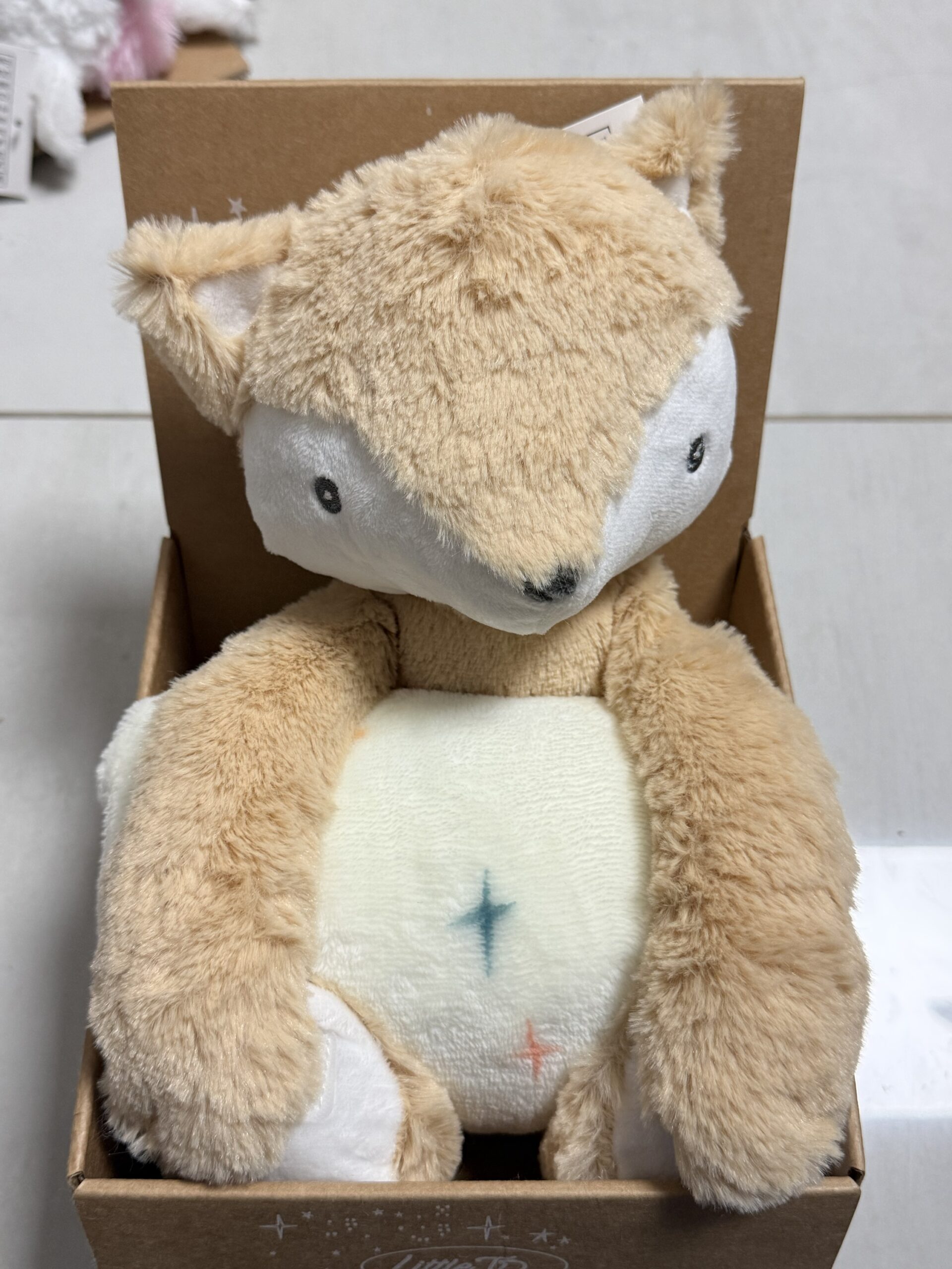 Manta con Peluche- Zorrito