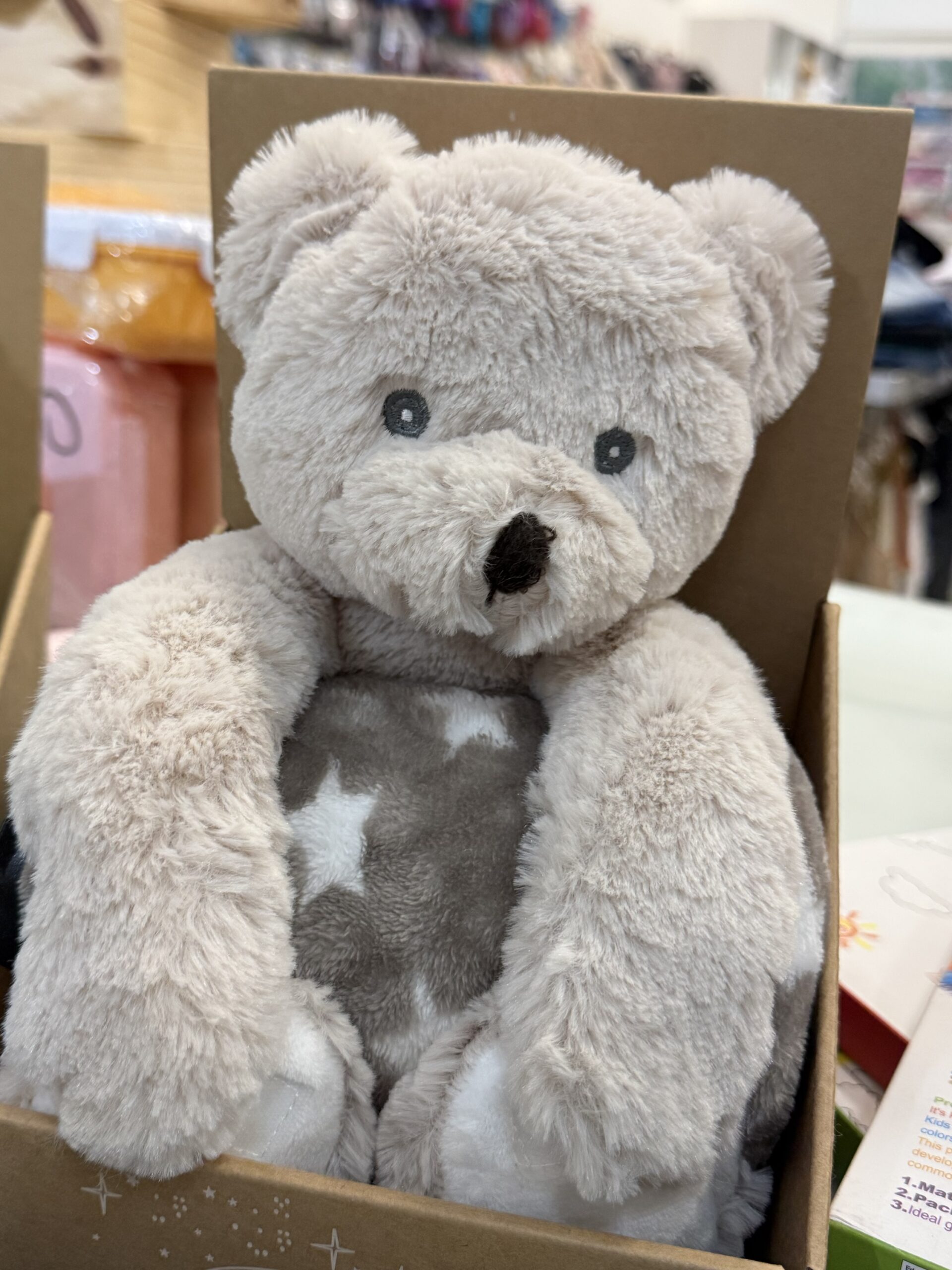 Manta con Peluche- Oso