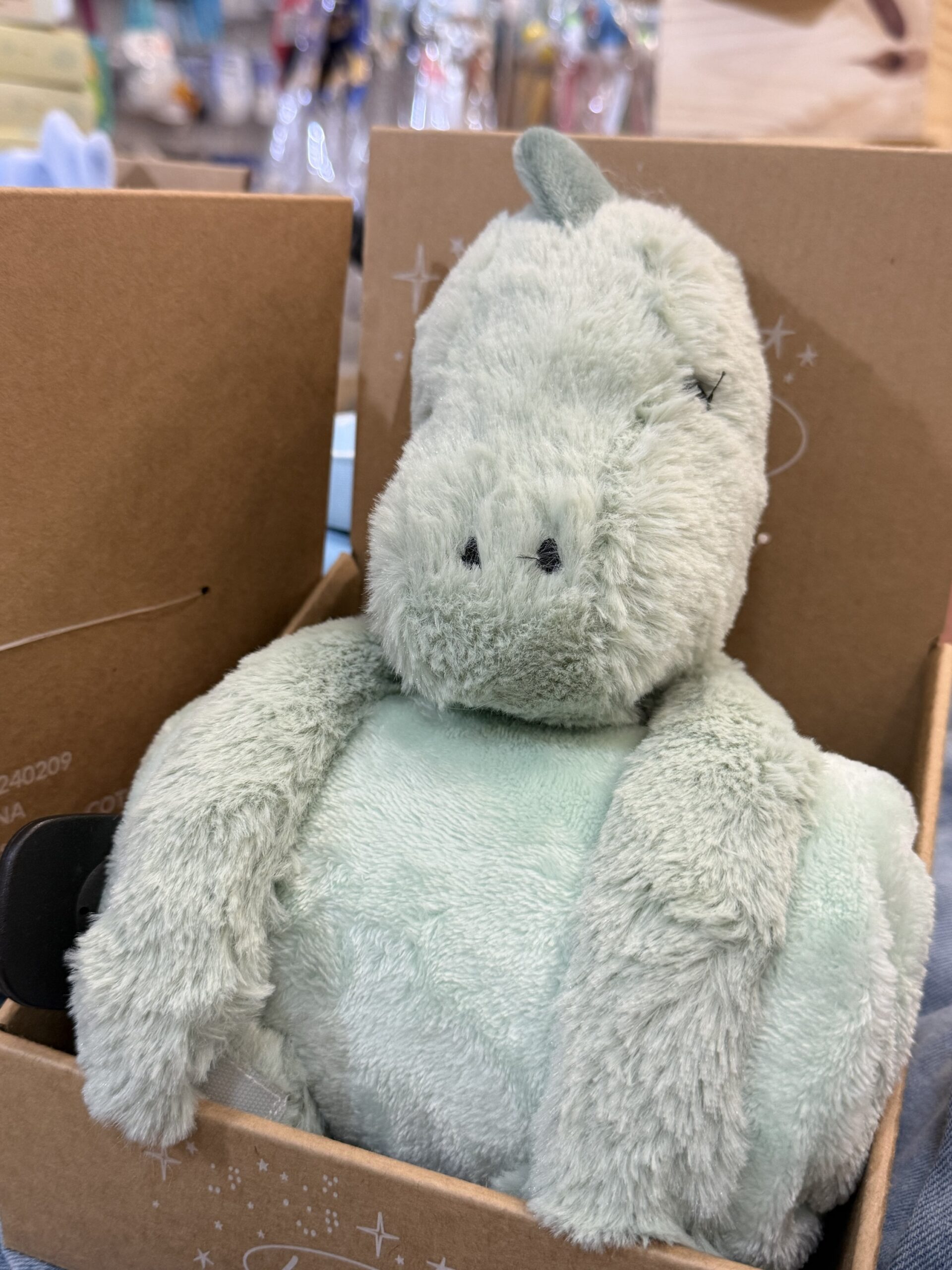 Manta con Peluche- Dino