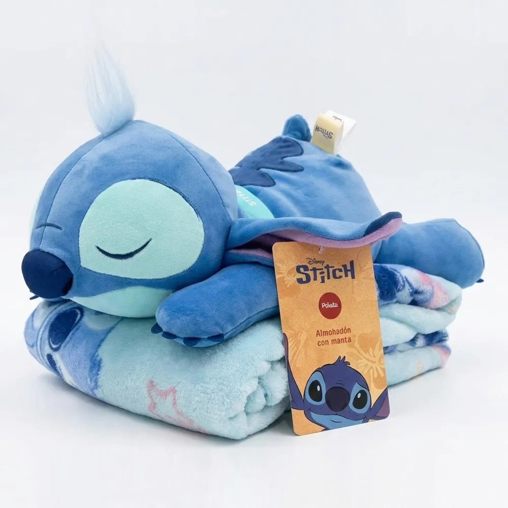 Almohadon con Manta- Stitch