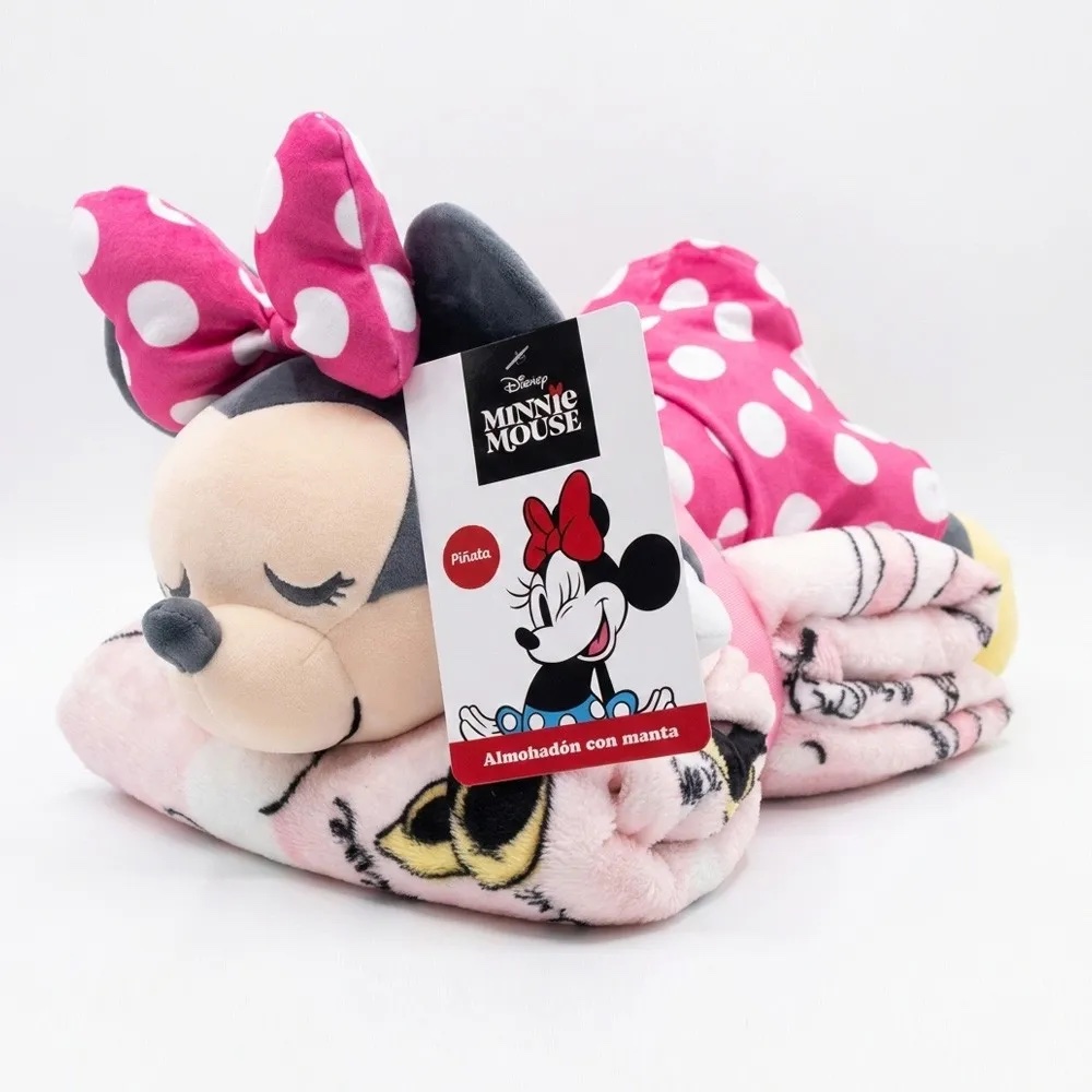 Almohadon con Manta- Minnie