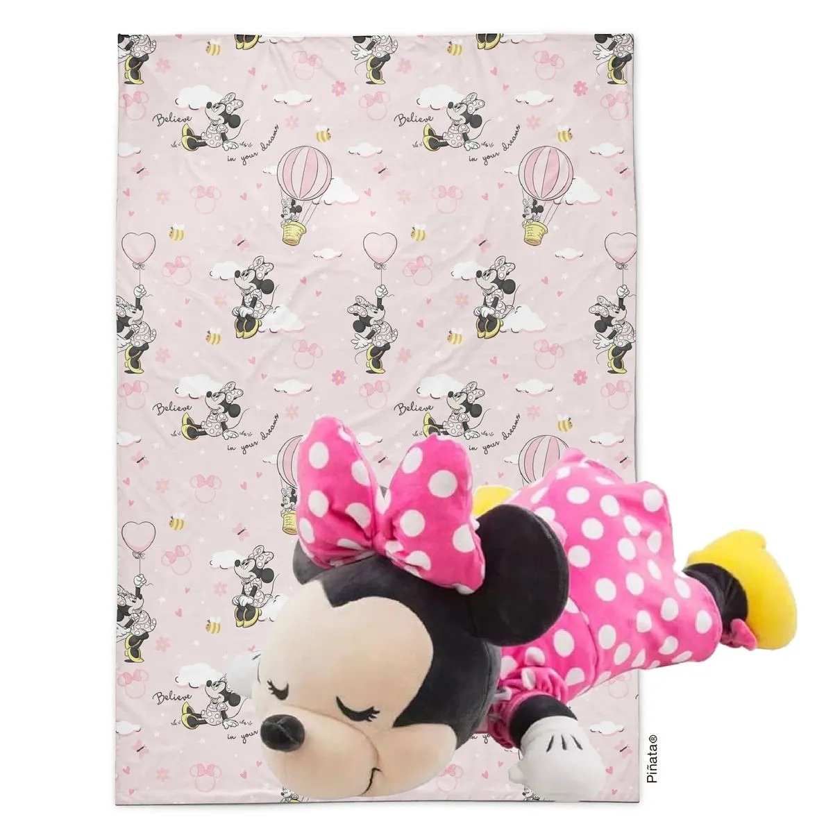 Almohadon con Manta- Minnie