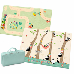 Alfombra plegable antigolpes Panda/Pista