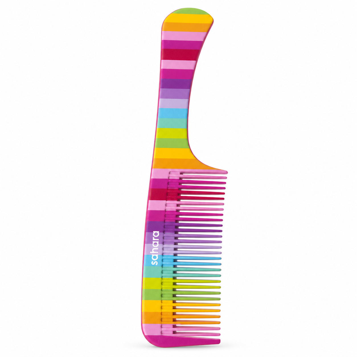 Peine Multicolor con Mango